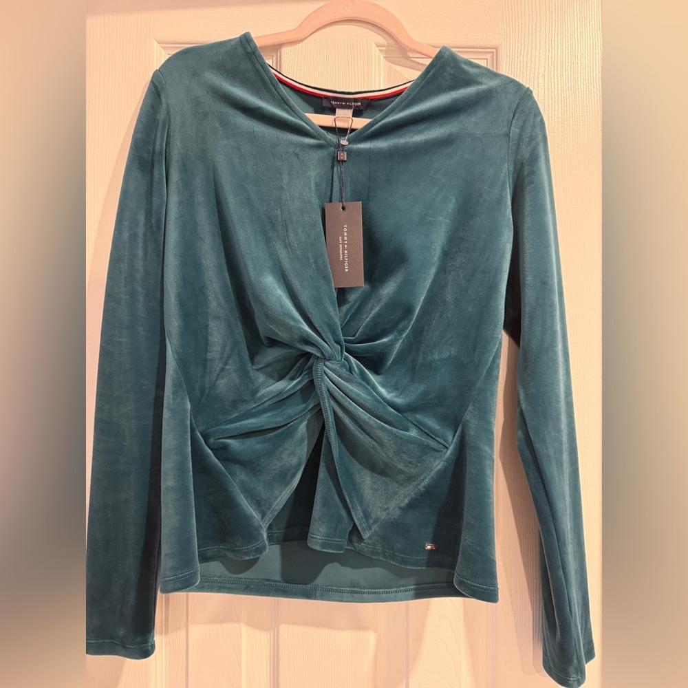 Tommy Hilfiger Velvet Top